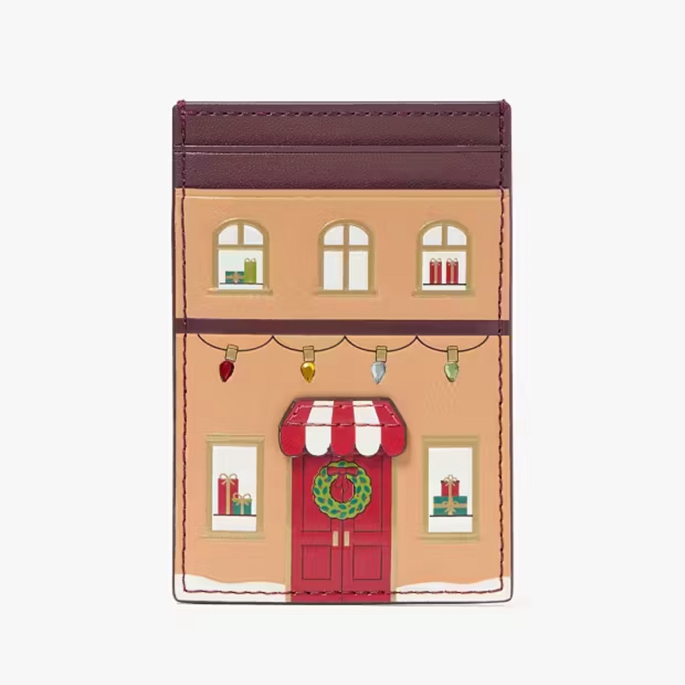 BRAND NEW Kate Spade Novelty Collection - Gingerbread House Card Holder